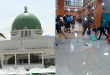 National Assembly flooded