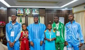 Governor Yahaya Bello awarded scholarship to youths with talents