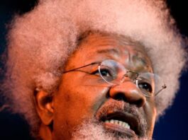 Nobel laureate Wole Soyinka