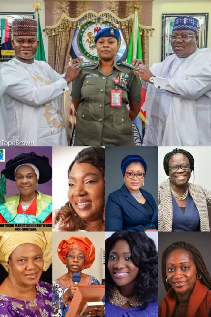 A few of Governor Yahaya Bello's Female Appointees