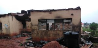 INEC office located at Igboeze North Local Government Area, Enugu, set ablaze by unknown arsonists