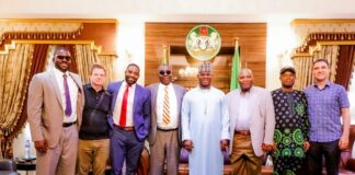 Governor Yahaya Bello together with the United States based, SIVAD groups