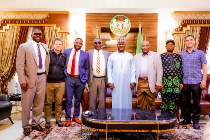 Governor Yahaya Bello together with the United States based, SIVAD groups