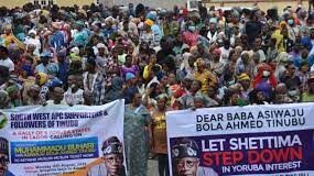APC Members Invade Lagos Streets, Protest Muslim-Muslim Ticket