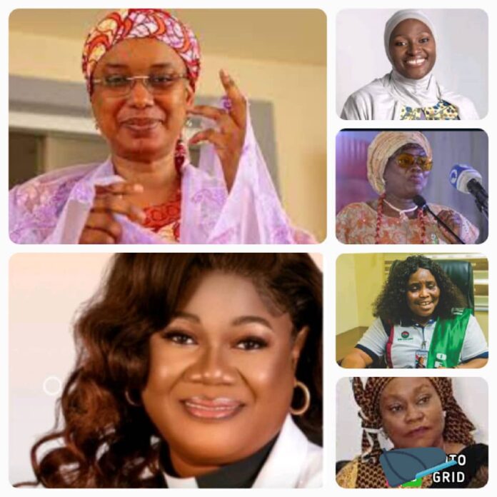 Some of the female gubernatorial candidates for the 2023 general elections.