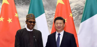 President Muhammadu Buhari and his Chinese counterpart, Xi Jinping