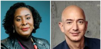 Uju Anya and Jeff Bezos