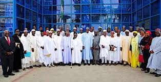 Northern Elders Forum paid a courtesy visit to President Muhammadu Buhari