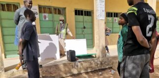 Police Force quelled a scuffle that could have degenerated into a violent clash at Polling Unit 004 in Kabuwa Ward, Kano State.