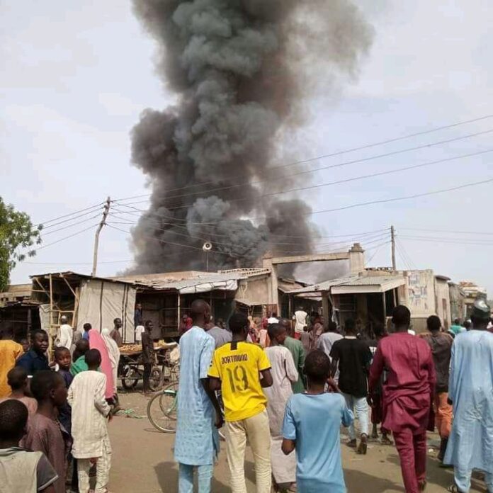 Fire Engulfs Gamboru, Biu Markets In Borno