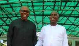 Mr Peter Gregory Obi and Pastor David Oyedepo
