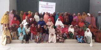 A Group Picture of Facilitators and Borno North Teachers