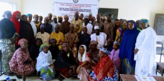 Group Picture with Borno G&C Teachers, Religious and Traditional Leaders
