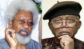 Woke Soyinka and Chinua Achebe
