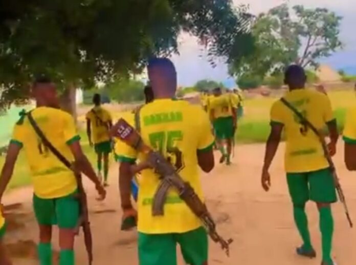 Nigerian Soldiers not Zamfara footballers