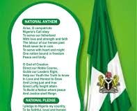 Nigerians National Anthem