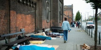 Nigerians Sleep On The Streets In Belgium
