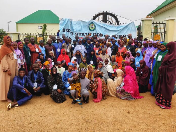 Group Picture with CHEWs in Biu after the last day of the training on Obstetric and Early Neonatal Care