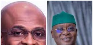 Collage pictures of Dr. Abubakar Dantsoho and Senator Adedayo Adeyeye