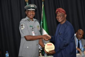 The Comptroller General of Custom, CG Wale Adeniyi also bagged the Economic Confidential Award