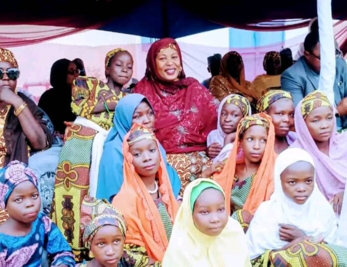 Hajiya Zuwaira Gambo and Orphans