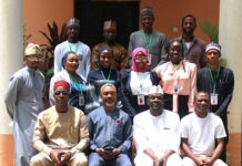 Dr. Ike Neliaku; NIPR President, IMPR management and the trainees at the just concluded one-month-long capacity-building training for ten select PRNigeria Communication Fellows.