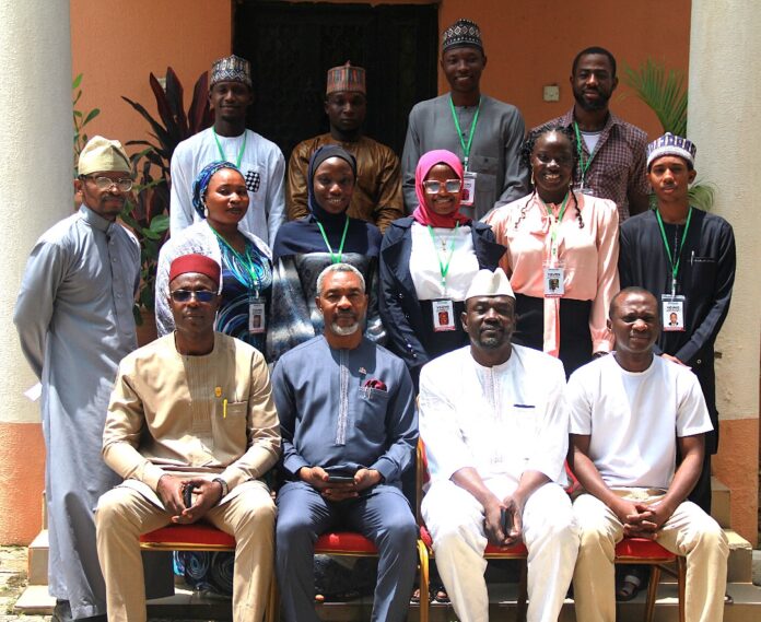 Dr. Ike Neliaku; NIPR President, IMPR management and the trainees at the just concluded one-month-long capacity-building training for ten select PRNigeria Communication Fellows.