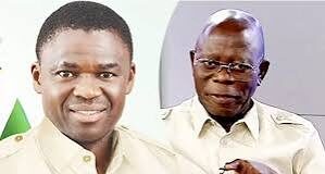 Governor Adams Oshiomhole and Deputy Governor Philip Shuaib