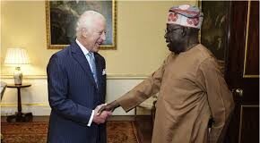 President Bola Tinubu with King Charles lll