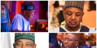 Collage of President Bola Ahmed Tinubu’s Ministers