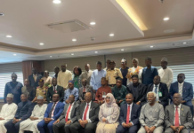 Group photograph with the ICPC Boss, Dr. Musa Adamu Aliyu and the head of MDAs