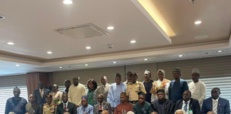 Group photograph with the ICPC Boss, Dr. Musa Adamu Aliyu and the head of MDAs