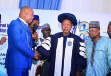 CIoTA Honors Masari with Fellowship at National Transport Conference