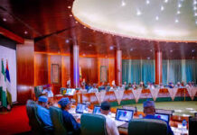 TINUBU CHAIRS NEC MEETING