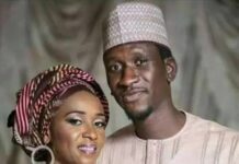 Maryam Sanda and her late Husband
