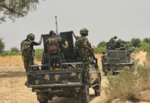 Nigerian troops kill 103 suspected terrorists, destroy logistics hubs – Official Troops