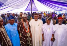 PHOTOS: Dignitaries Pay Last Respects to APC Scribe’s Mother at Final Fidau in Osun