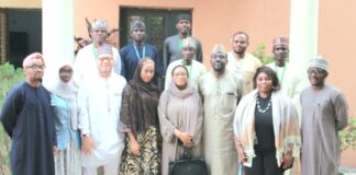 Group Photograph with the 2026 PRNigeria Young Communication Fellows with the Editor-in-chief of IMPR, Alh. The 2026 PRNigeria Young Communication Fellows in a group photograph with IMPR Editor-in-Chief, Alh. Yusha’u A. Shuaib, Mr. Abdulazeez Abdullahi, and other members of the management team.