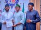 Gwarzo Donates ₦10m to PRNigeria Fellowship, Offers Abuja Property for Media Academy Professor Adamu Abubakar Gwarzo, founder of the Adamu Abubakar Gwarzo Foundation and Maryam Abacha American University of Nigeria (MAAUN), In a group photograph with some management team of IMPR, Sa’ad Shuaib and Adna Mukhtar
