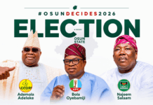 Osun State election credit: Osundecides2026 Premium Times Nigeria