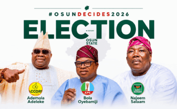 Osun State election credit: Osundecides2026 Premium Times Nigeria