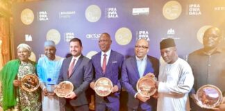 Group photograph of the awardees at the ceremony
