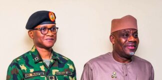 NYSC Deploys Digital Security to Tackle Fake Call-up Letters, Extortion The DG NYSC, Brigadier General Olakunle Nafiu with the Minister of Education, Dr. Maruf Tunji Alausa