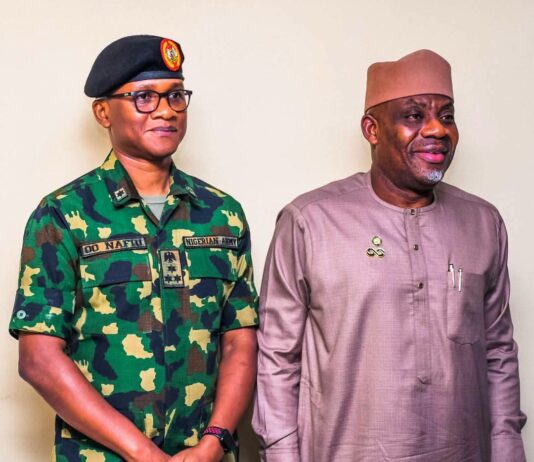 NYSC Deploys Digital Security to Tackle Fake Call-up Letters, Extortion The DG NYSC, Brigadier General Olakunle Nafiu with the Minister of Education, Dr. Maruf Tunji Alausa