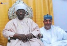 Emir of Ilorin Celebrates Senator Saliu Mustapha at 54, Hails Contributions to Community Development Alhaji Ibrahim Sulu-Gambari with Senator Saliu Mustapha