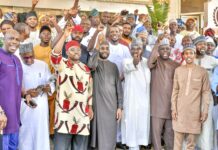 TMS Unveils Website, Hosts Abuja Workshop on Tinubu’s Reforms Group photograph at the venue with the DG of NITDA, Mal. Kashifu Inuwa Abdullahi, Mal. Yusha’u Shuaib of IMPR, with other dignitaries