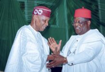 Tinubu to Commission Section of Abuja-Kano Road Governor Abba Kabir received Engr David Umahi in Kano