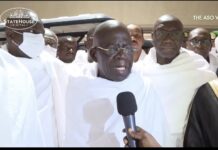 Tinubu Offers Prayers for Nigeria During Umrah in Makkah President Bola Tinubu in Makka, offers prayers for Nigerians